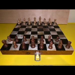 $300 Chess Board & Backgammon Table